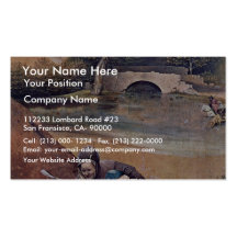 Epiphany Triptych Central Panel: Adoration Of The Business Card