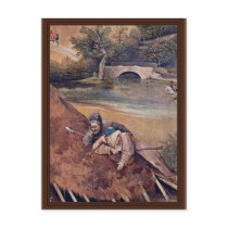 Epiphany Triptych Central Panel: Adoration Of The Post Card