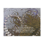 EPsalm 28:7-The LORD is my strength and my shield Post Card