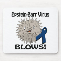 Epstein-Barr Virus Blows Awareness Design Mousemats