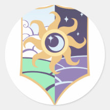 EQRG Merch Round Sticker