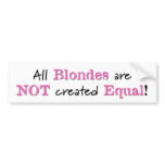 Equal - Bumper Sticker