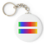Equal Rainbow keychains