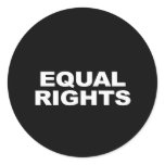 Equal Rights Bumper Sticker