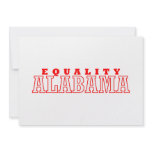 Equality, Alabama invitations