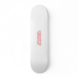 Equality, Alabama skateboards