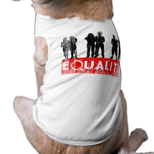 Equality Faded.png Doggie Tee Shirt