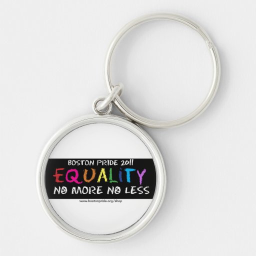 Equality Round Keychain