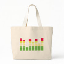 Equalizer Audio Sound Canvas Bags