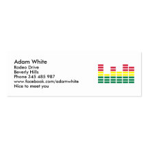 Equalizer Business Cards