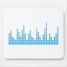 Equalizer music mouse pad