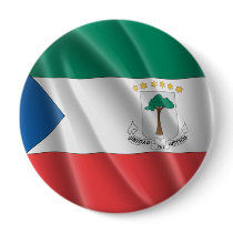 EQUATORIAL GUINEA PINBACK BUTTONS