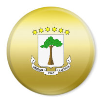 Equatorial Guinea Coat of Arms Magnets