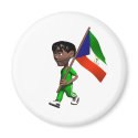 Equatorial Guinean Boy magnets