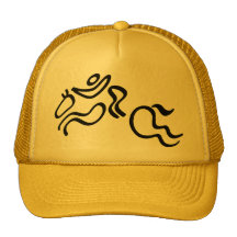 Equestrian Jumping Trucker Hat