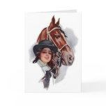 Equestrian Woman cards
