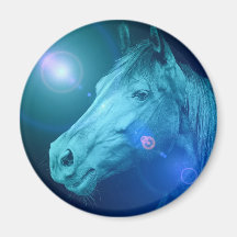 Equine Designs Round Magnet