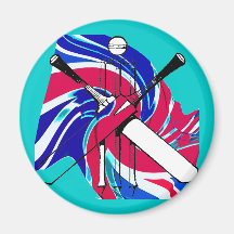 EQUIPMENT AND FLAG REFRIGERATOR MAGNET