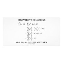 Equivalent Equations Are Equal To One Another