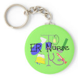 ER Nurse Medical Equipment Design keychains