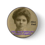 ERA button with Alice Paul
