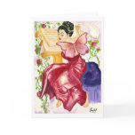 Erato, The Fairy Muse of Love Poetry Card