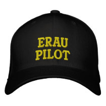ERAU PILOT CAP EMBROIDERED HAT