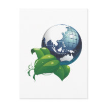 Erde Asien earth asia Postkarte
