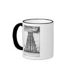 Erecting the Ancient Egyptian Obelisk Mugs