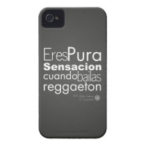 Eres pura sensacion cunado bailas reggaeton iphone 4 case-mate cases