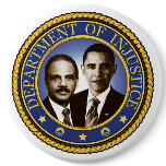 Eric Holder and the Department of Injustice Pin