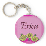 Erica Daisy Keychain