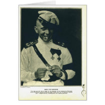 Erich Von Stroheim 1922 vintage portrait card
