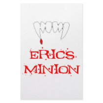 Erics Minion Stationery Design