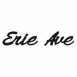 Erie Ave Mens Polo embroidered shirts