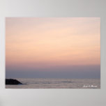 Erie Sunset Poster