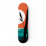 Erik Abel Sk8: Bamboo Wave (Red) skateboards