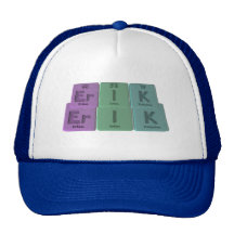 Erik as Erbium Iodine Potassium Mesh Hat