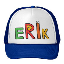 "Erik" Monster Letters Hat