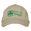 Erin Go Bragh! embroidered hats