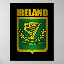 "Erin Go Bragh" Gold Posters & Prints