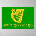 Erin Go Bragh, Ireland flag posters