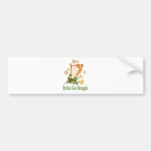 Erin Go Bragh - Ireland Forever Bumper Stickers