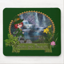 Erin Go Bragh Irish St Patrick's mousepads