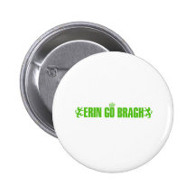 Erin Go Bragh Pinback Buttons