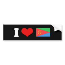 Eritrea Flag Bumper Sticker