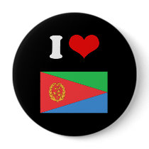 Eritrea Flag Pinback Buttons