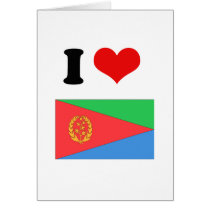 Eritrea Flag Greeting Card