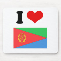 Eritrea Flag Mouse Pads