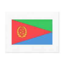 Eritrea Flag Post Cards